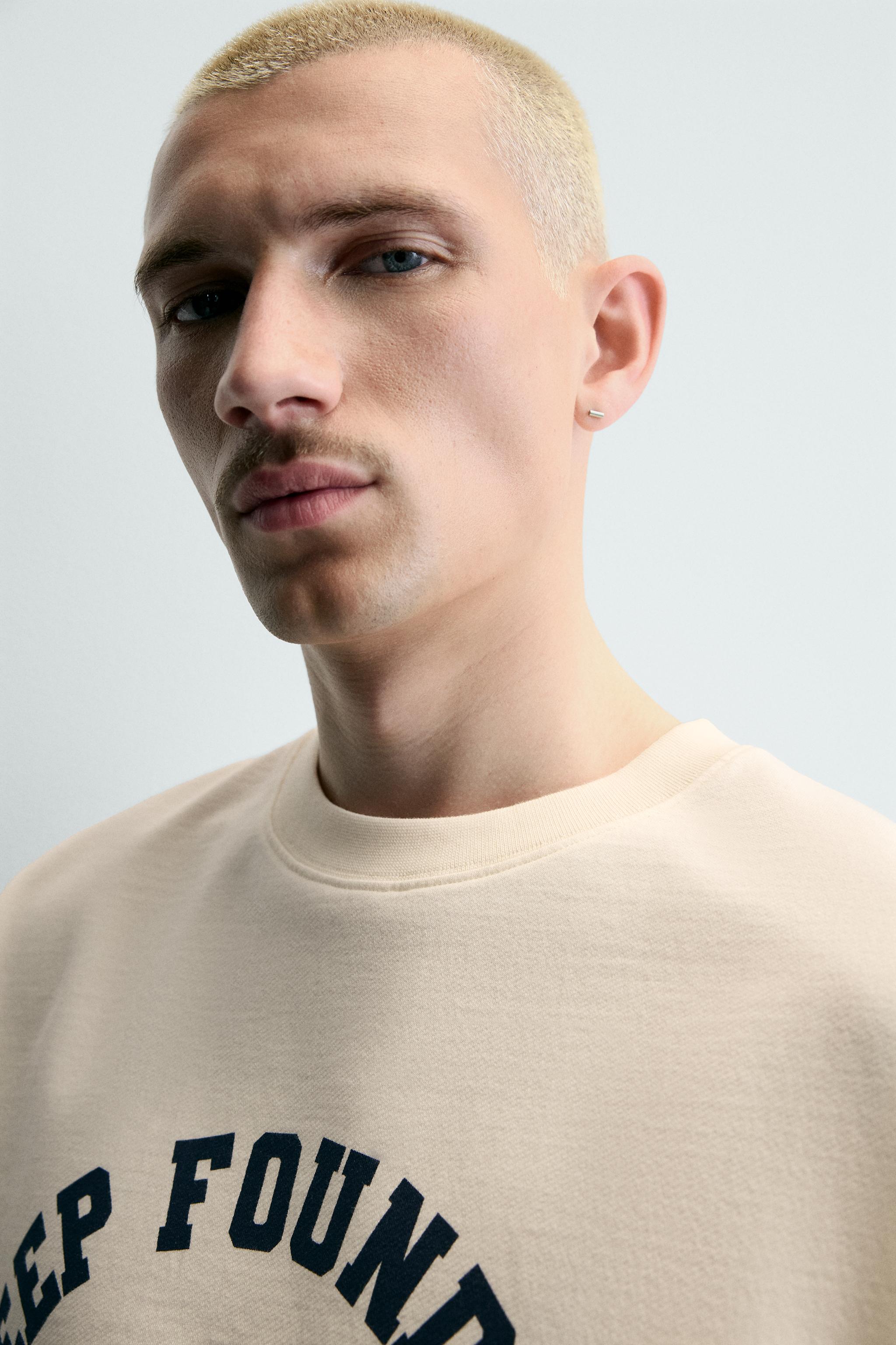 SWEAT COUPE BOXY IMPRIMÉ NUMÉRO